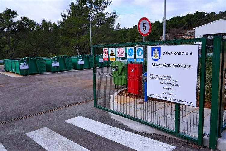 U Korčuli otvorili reciklažno dvorište od 1,4 milijuna eura