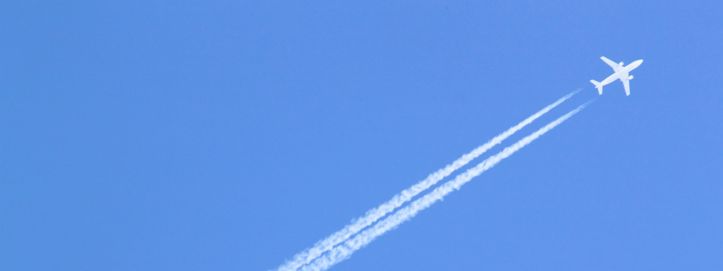 Kako kondenzacijski tragovi zrakoplova dodatno zagrijavaju planet