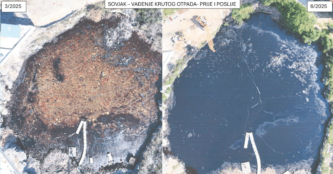 Sanacija Sovjaka: Izvadit će 40.000 tona tekućeg otpada i mekog katrana